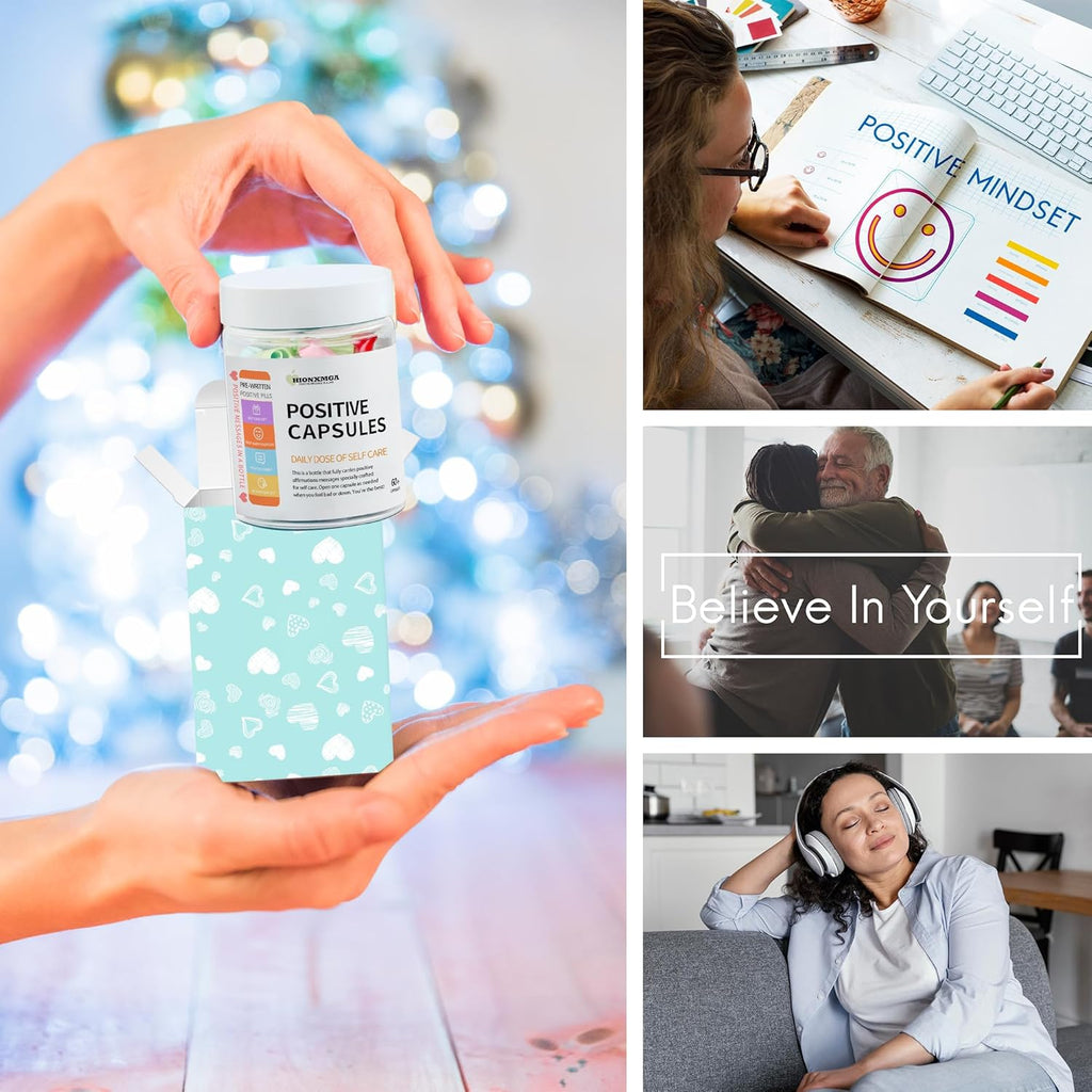 60+ Positive Affirmations Messages in a Bottle, Self Care Gifts